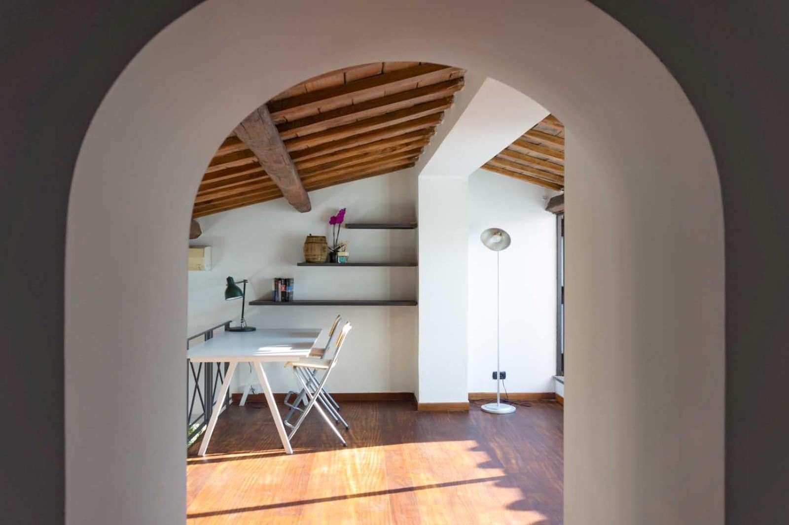 Lusso E Panorama Senza Paragoni, Loft Trastevere * Rom