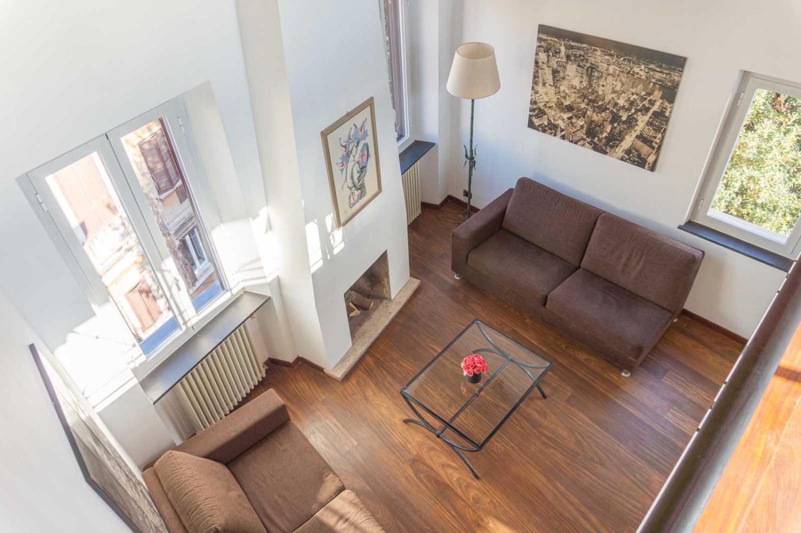 Lusso E Panorama Senza Paragoni, Loft Trastevere * Rom